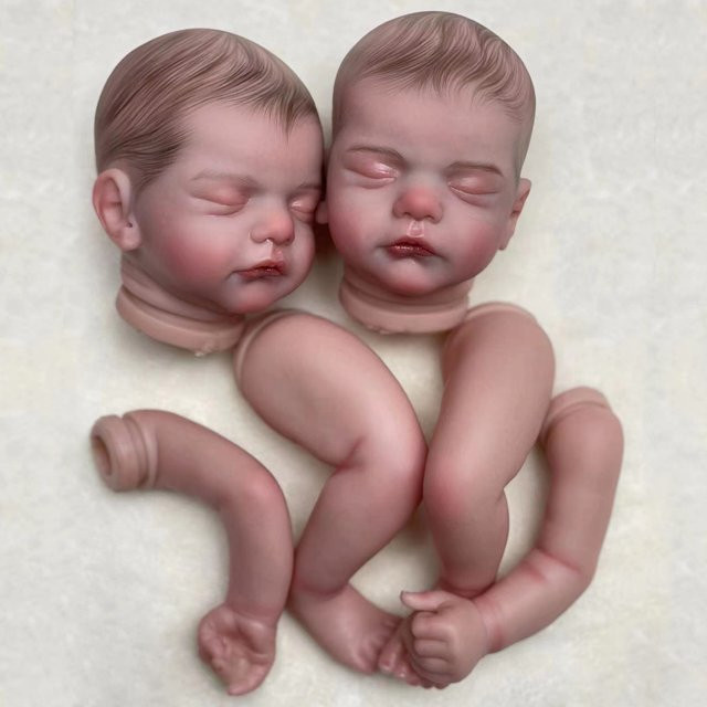 AnjoDoll Sam Bebê, wieder geborene Puppe, 45cm, Kunststoff - Bild 1