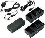 Zebra Dual 3-Slot Batterieladegerät für ZQ500 und ZQ600 Serie mit Y-Kabel, Schwarz, SAC-MPP-6BCHEU1-01 - Bild 1
