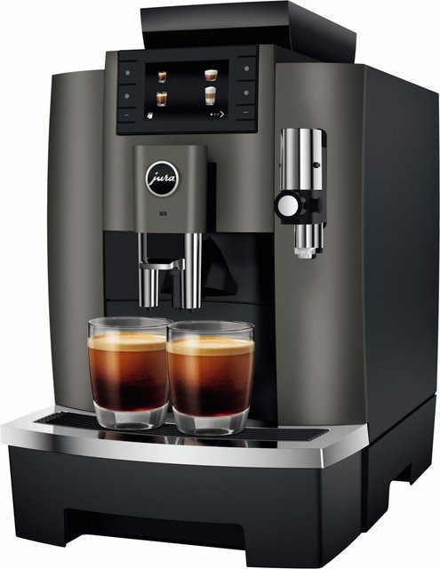 Jura W8 Kaffeevollautomat in Dark Inox (Grau/Silber) - Bild 1