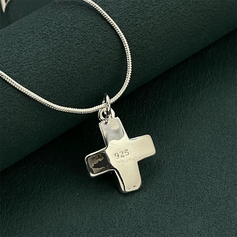 Hot Charms Halskette, Kreuz, 925 Silber, Damen - Bild 2
