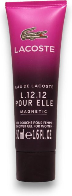 Lacoste L.12.12 Magnetic Duschgel, 50 ml, Unisex - Bild 1