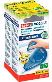 tesa Korrekturroller Sideway Sparpack mit 2 Stück, Breite: 4,2 mm, Länge: 10 m - Bild 3