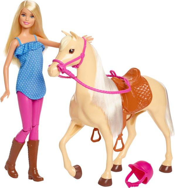 Barbie Spielset Puppe und Pferd - Bild 1