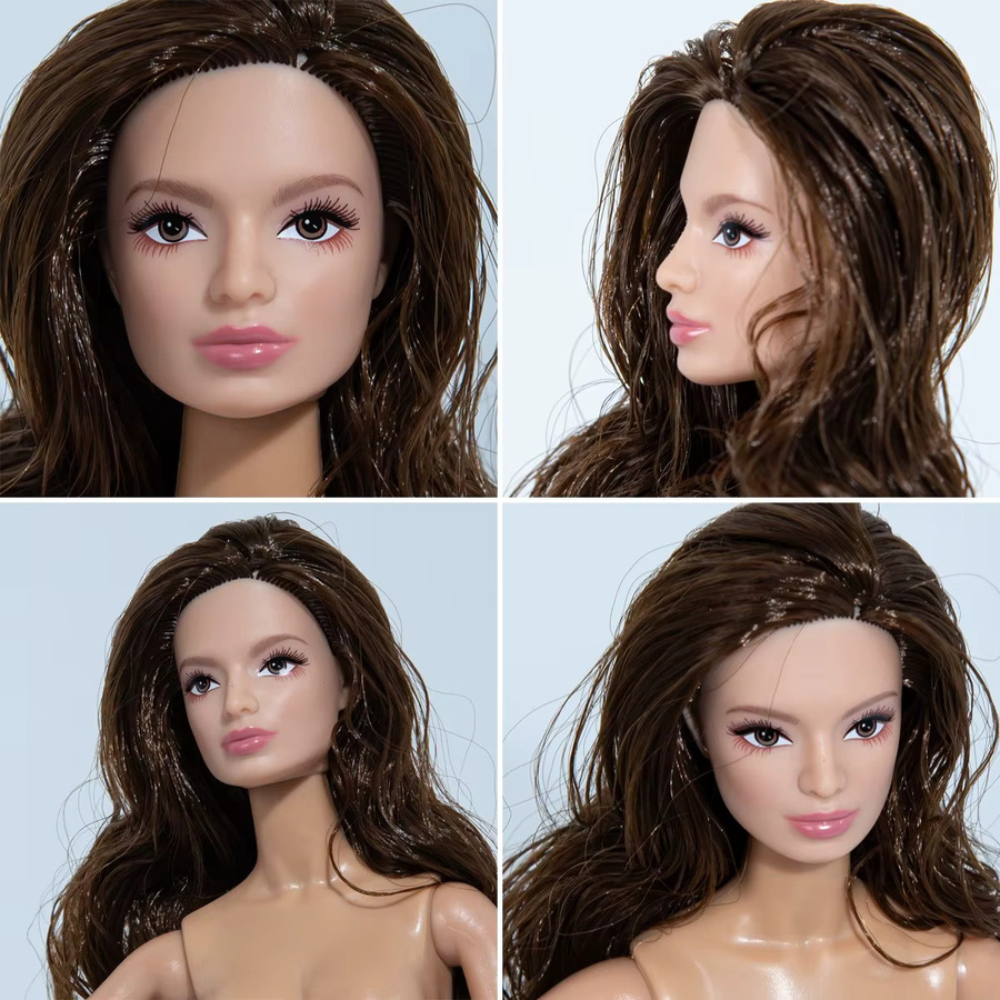 Multi-Poseable 1/6 BJD Puppe, 12,6 Zoll, realistisches Make-up, Mehrfarbig - Bild 2