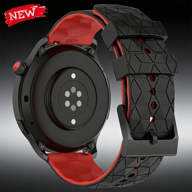 CAOWTAN Uhrenarmband Silikon, Unisex, 20mm 22mm - Bild 1