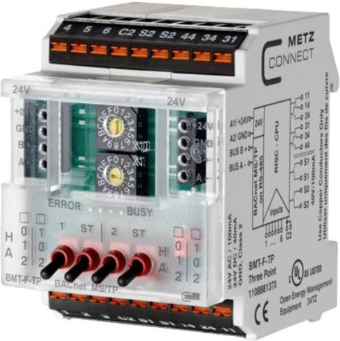 Metz Connect Netzteil 1108881370 24 V/AC und 24 V/DC mit 100mA und 4 Ausgängen in Weiß - Bild 1