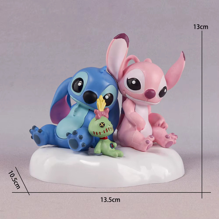 Bandai Disney Stich, Anime Figur, Einzelfigur, Kunststoff, Bunt / Mehrfarbig - Bild 2