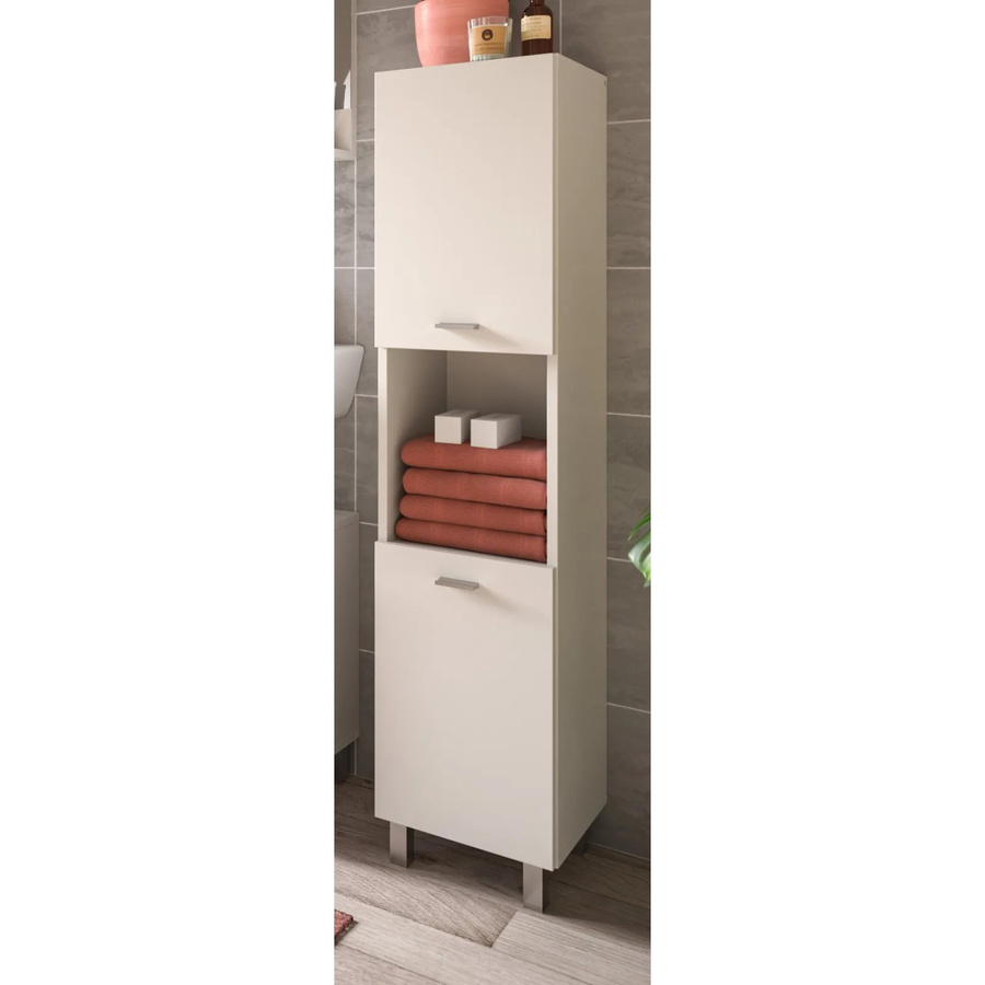 Inn.Furn Midischrank Lowell Weiß, hängend oder stehend, Breite: 30 cm - Bild 2
