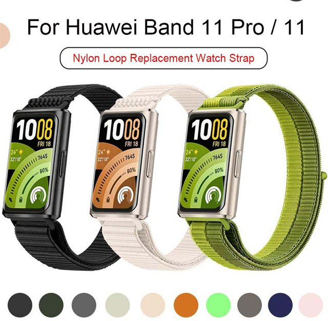 Huawei Uhrenarmband, Nylon, Dark Green - Bild 1