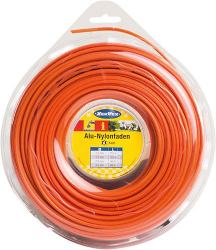 RATIOPARTS Nylonfaden für Trimmer, Farbe: Orange, Stärke: 1,6 mm, Länge: 210 m - Bild 1