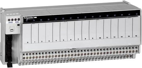 Schneider Electric ABE7R16T212 Klemmenblock für Verteilung boards in Grau - Bild 1