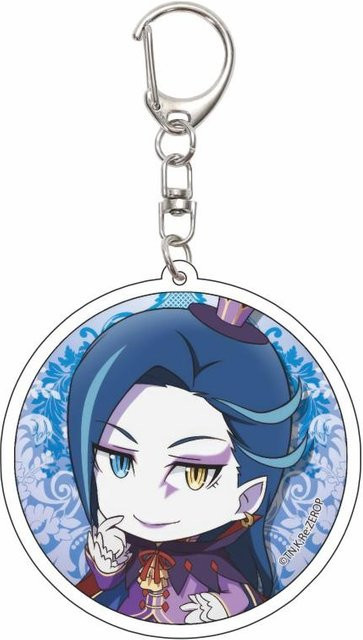 CHIC STUDIO Schlüsselanhänger Anime Re:ZERO, Acryl, 55mm, Unisex, gray - Bild 1