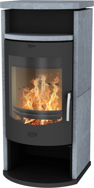 Fireplace Kaminofen Barcelona Speckstein Schwarz 8,1 kW - Bild 1