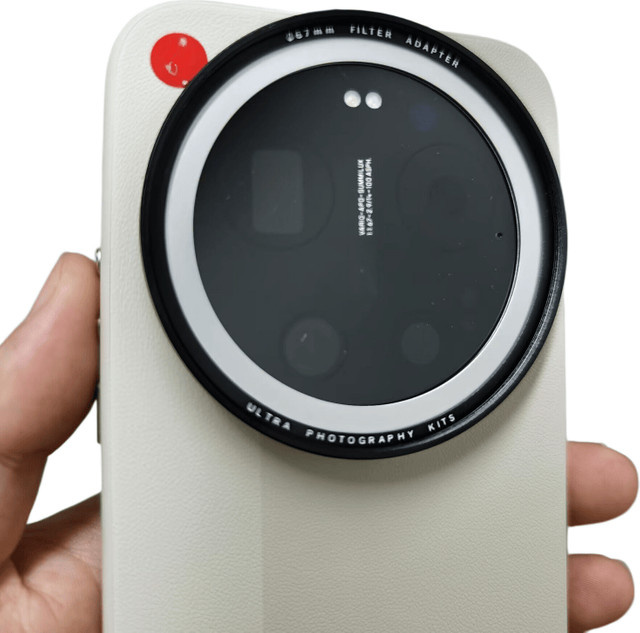 Aluminium-Filteradapterring 67mm für Xiaomi 17 Ultra Leica Edition in Silber - Bild 1