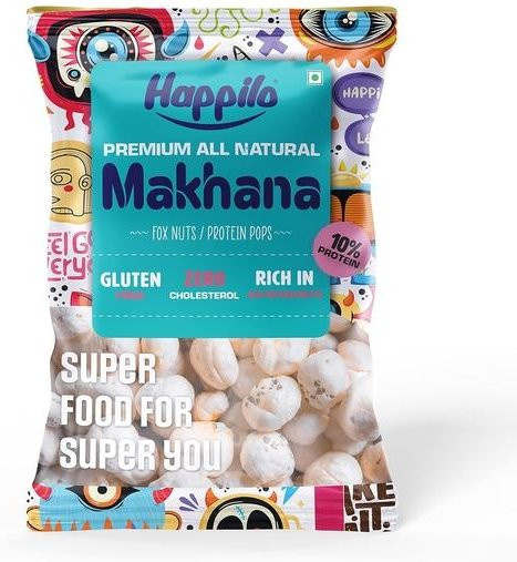 Happilo Fuchsnüsse Phool Makhana vegan 100 g - Bild 1