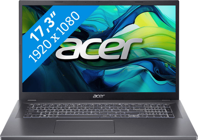 Acer Aspire 17 A17-51M-50TJ Laptop in Grau mit 17,3 Zoll Display, Intel Core 5, 16GB RAM, 512GB SSD und Windows - Bild 1