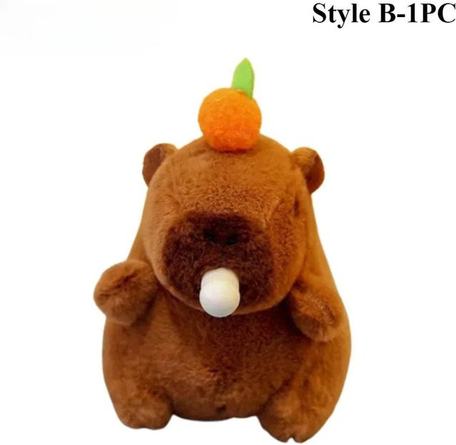 Yiran toy Schlüsselanhänger Capybara Plüsch, Unisex - Bild 1