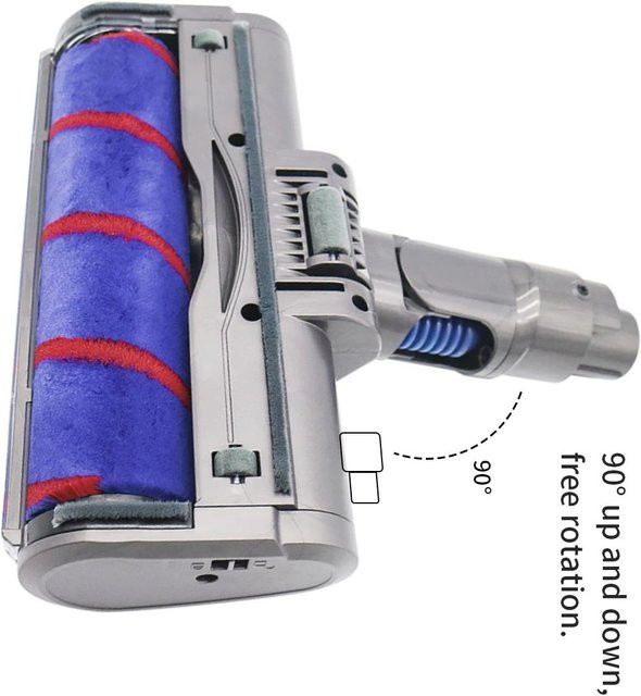 Dyson Staubsauger-Bürstenkopf mit LED-Licht und Doppelrolle für V7 V8 V10 V11 V15 Modelle - Bild 1