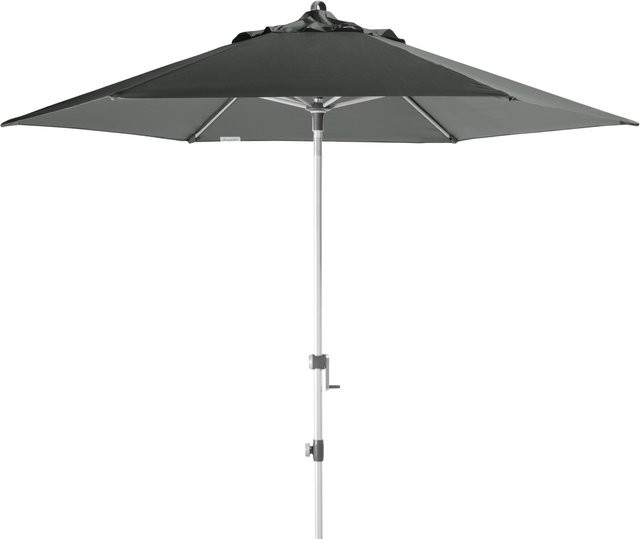 Doppler Sonnenschirm Expert 280 Auto Tilt Mittelmastschirm in Anthrazit mit Ø 280 cm - Bild 1