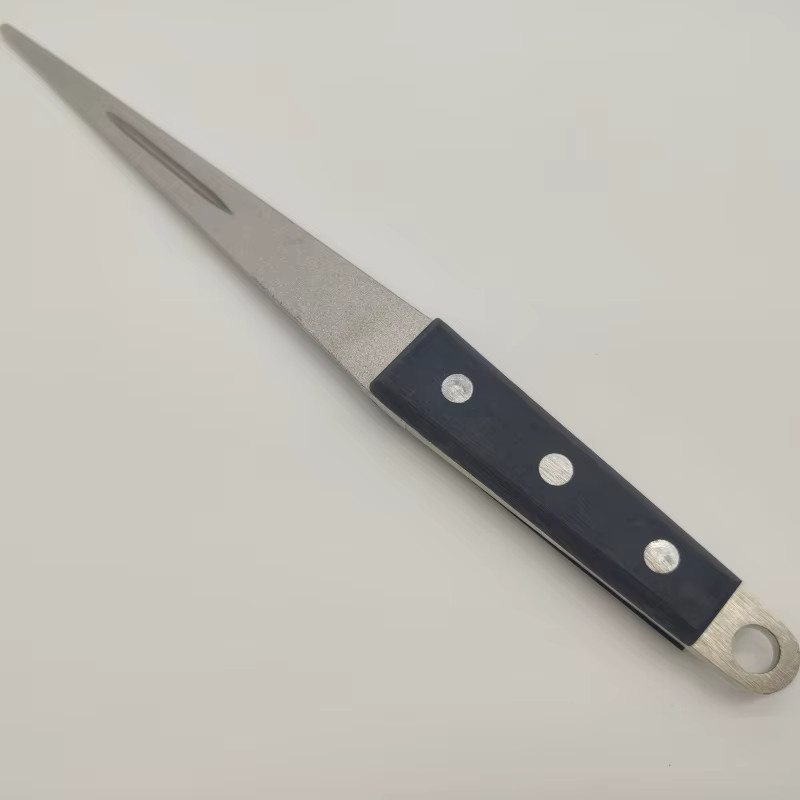 DMD Diamant-Schleifstein LX0808A professioneller Messerschärfer aus Edelstahl für Küchenmesser und Gartenscheren - Bild 1