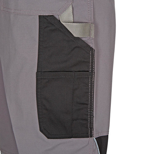 safety and more Arbeitshose EXTREME in Grau/Schwarz aus Polyester/Baumwolle, Größe L - Bild 2