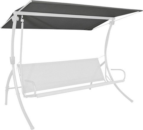 Angerer Freizeitmöbel Sonnendach aus Kunststoff in Grau, Breite: 210 cm, Tiefe: 145 cm - Bild 1