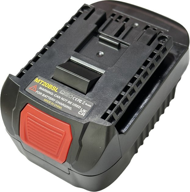 Akku-Adapter-Konverter MT20BSL von Makita für Makita 20 V Max Li-Ionen-Akkus und Bosch 18 V Lithium-Akkus, Farbe: Schwarz - Bild 1