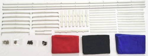 Thicon Models Planenaufbau 52027 blau aus Aluminium und Stoff - Bild 1