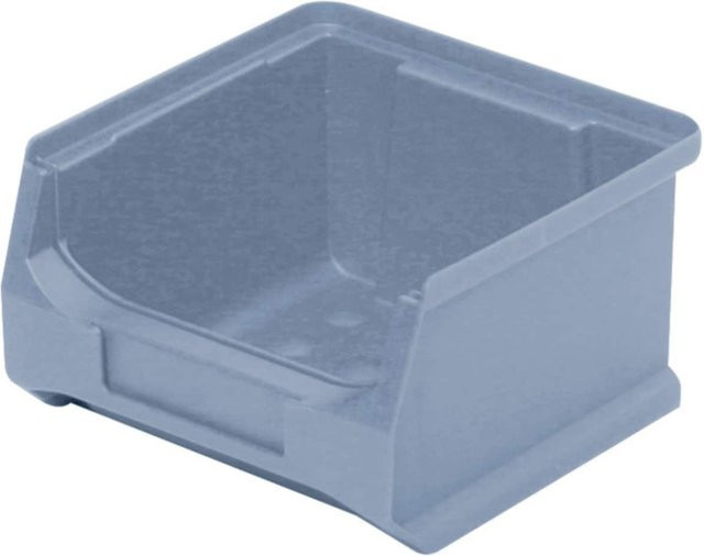 BRB Profi Sichtboxen LB6 in Grau, 48 Stück, B/T/H: 100 x 60 x 100 mm - Bild 1