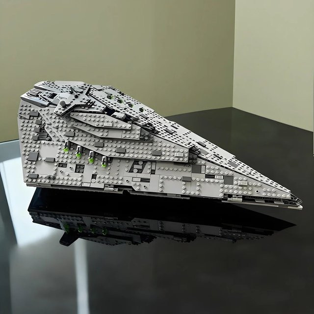 Potdemiel Star Wars Erster Orden Sternenzerstörer Raumschiff Baukasten, 1416 Teile, ab 14 Jahren - Bild 1