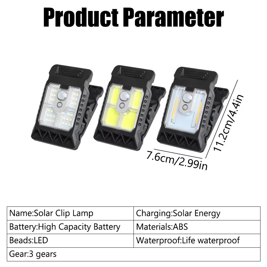 NEWBIRTH Solar-LED-Außenleuchten mit Bewegungssensor und 3 Modi, Wasserdichte Sicherheitsbeleuchtung für den Garten in Schwarz - Bild 6