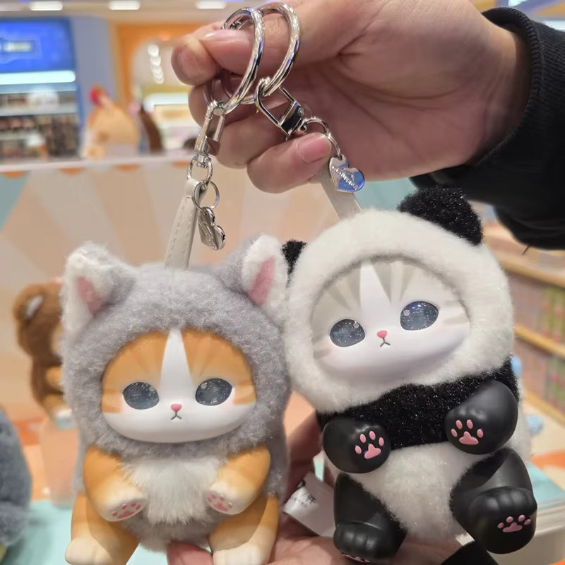Mofusand Vinyl Series Blind Box Toys, Überraschungs-Haifisch-Katzen-Anhänger-Spielzeug - Bild 4