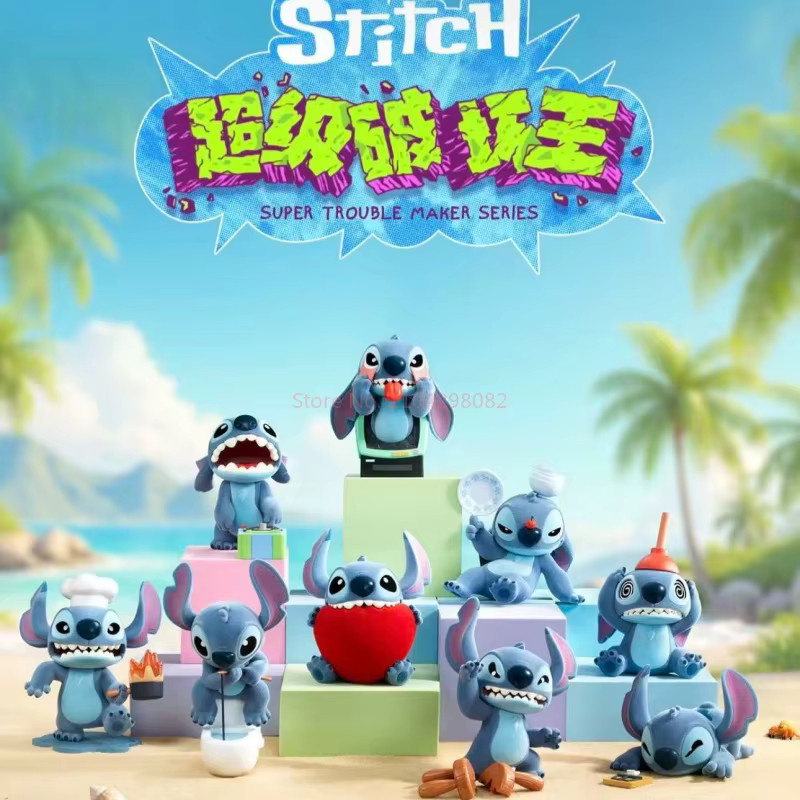 52TOYS Stich Super Trouble Maker Serie, Blind Box, Action Figur, Einzelfigur - Bild 2