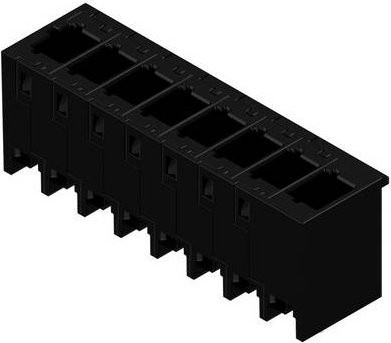 Weidmüller Printklemme 8000072453, Schwarz, 13 Stück - Bild 1