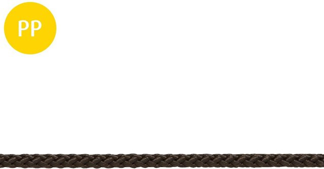 Conacord Polypropylen Multifil Seil geflochten Schwarz Durchmesser: 6 mm - Bild 1
