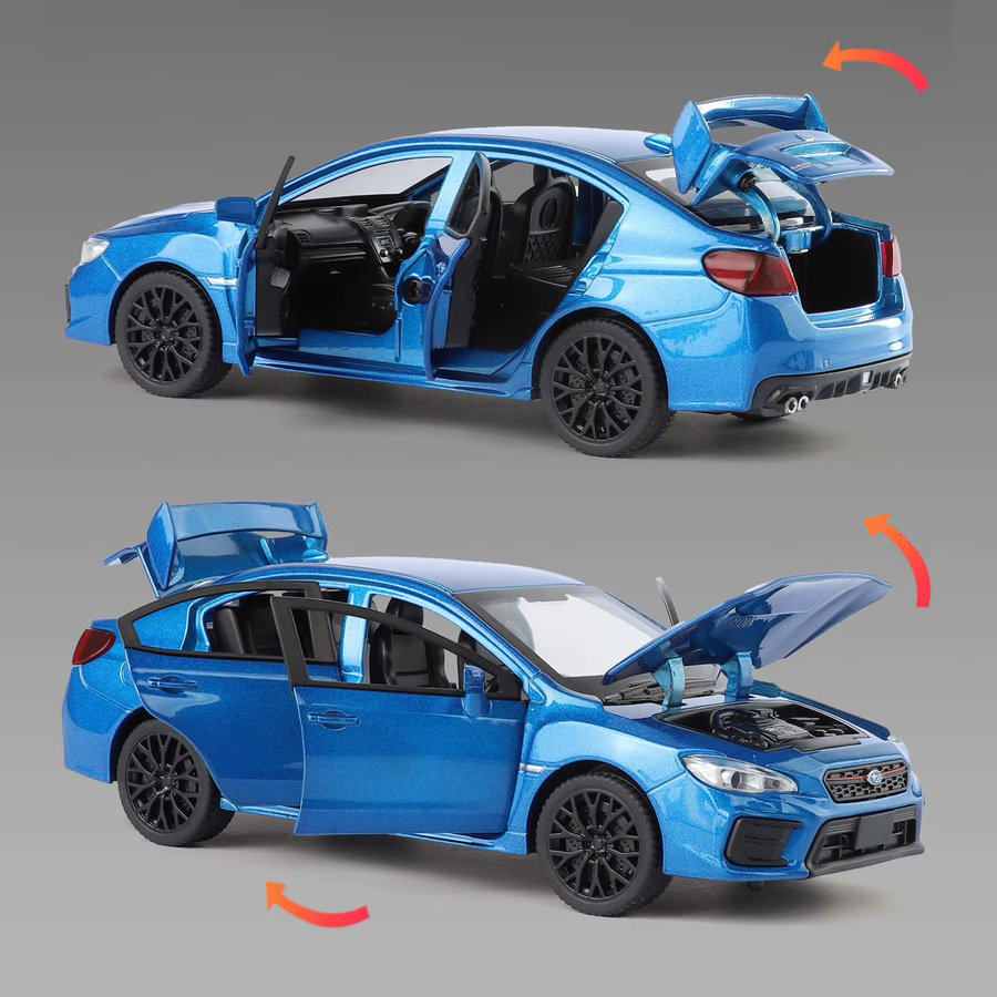 WELLY Auto-Sound- und Licht-Rückziehauto, Modell-Ornament, 1:30, Metall - Bild 2