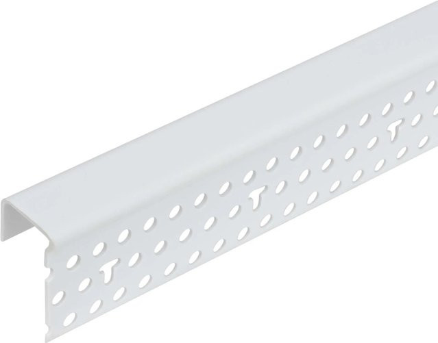 Trimtex Protektor Einfassprofil für Trockenbau in Weiß, Länge: 305 cm, für 12,5 mm Gipskartonplatten - Bild 1