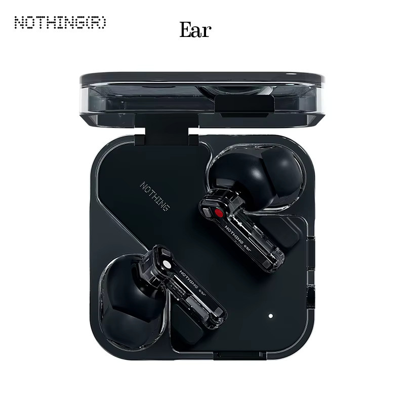 Nothing Ear In-Ear Kopfhörer mit 45dB Aktiver Geräuschunterdrückung ANC, 11mm Treiber, 24-Bit Hi-Res Audio mit LDAC & LHDC, Farbe: Schwarz - Bild 6