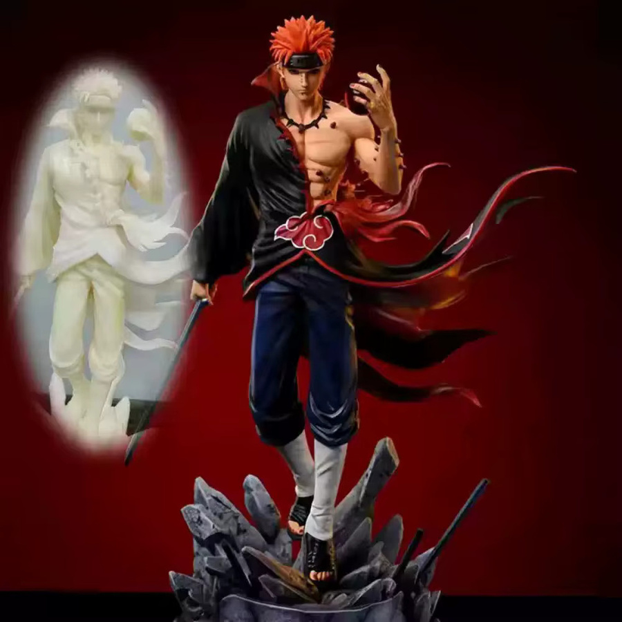 Bandai Naruto Pain-Puppe, Anime-Figur, 23 cm, Kunststoff, Bunt / Mehrfarbig - Bild 4