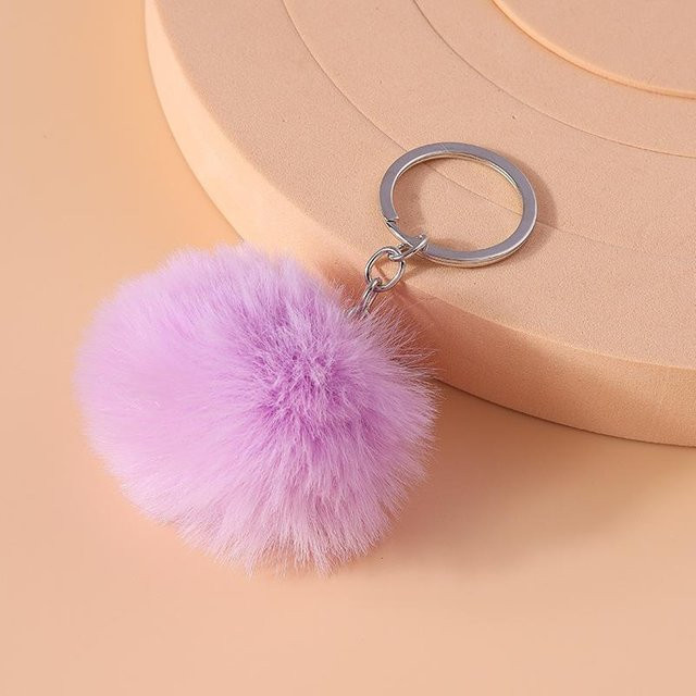 Linyi toy Schlüsselanhänger Plüsch, pink, Damen, Mädchen, Unisex - Bild 1