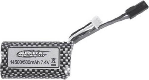 Absima Li-Ion Akku-Pack für Modellbau, 7.4V, 500 mAh, Multicolor - Bild 1