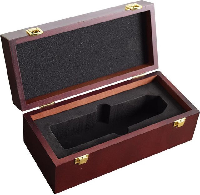 MagiDeal Aufbewahrungsbox für Mikrofone aus Holz in Braun, tragbare und stoßfeste Mikrofon-Tasche zum Schutz deines Equipments - Bild 1