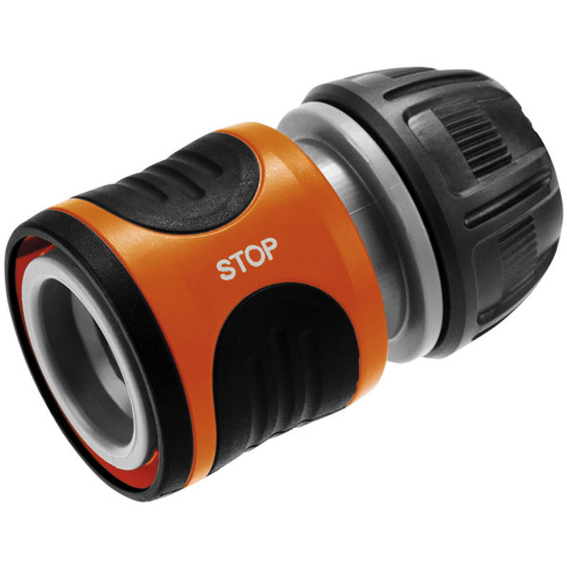 Gardena Schlauchverbinder Quick Coupling aus Kunststoff mit Wasserstop, orange/bunt, B/T/H: 4 x 10,5 x 13 cm - Bild 5