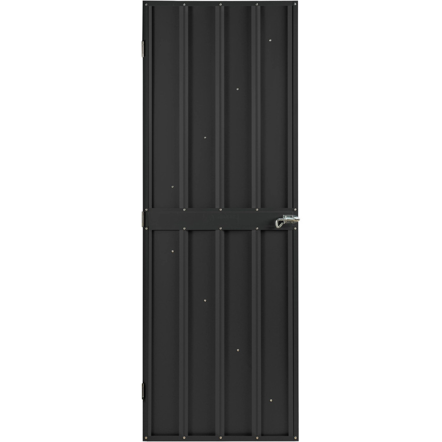 Globel Industries Zusatzschwingtür für Metallgerätehäuser Tower, Anthrazit, B: 200 cm, T: 66 cm - Bild 2