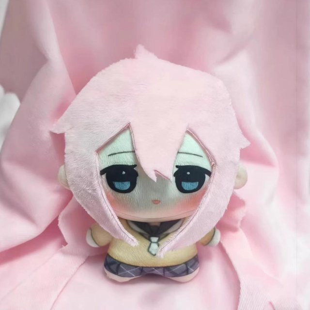 Yiran Health & Beauty Laid-Back Camp Rin Shima Nadeshiko Kagamihara, Plüschtier-Sets, Mini-Baumwollpuppe, Schlüsselanhänger, 10cm - Bild 1