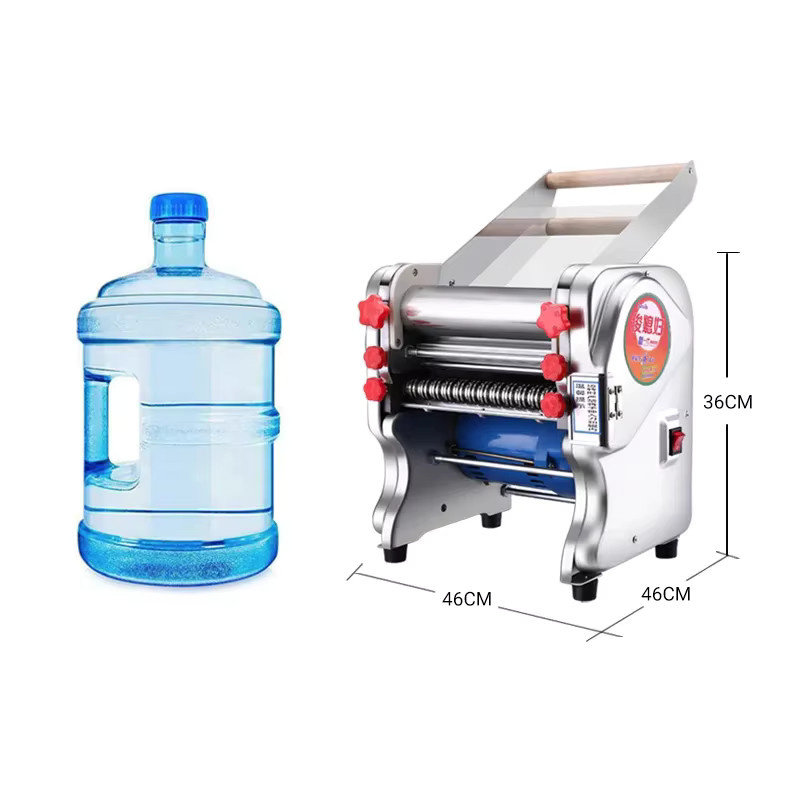 DIVEDEER FKM-240 Elektrische Teigausrollmaschine aus Edelstahl in Silber mit 750 W - Bild 4