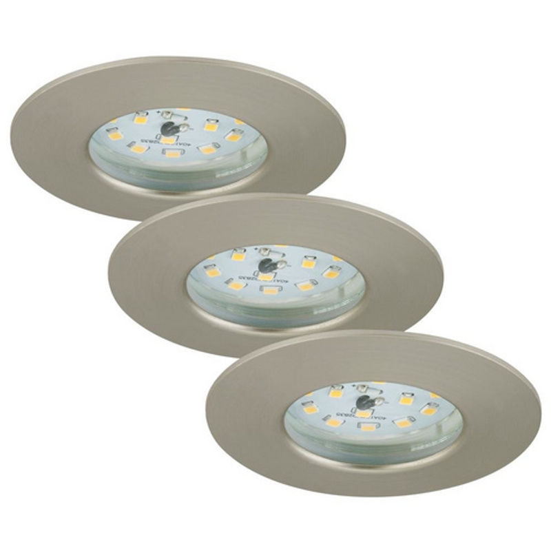 BRILONER LED-Einbauleuchte ATTACH in Silberfarben inklusive Leuchtmittel für warmweißes Licht - Bild 2