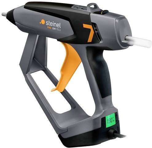 Steinel GLUEMATIC 7011 KF Heißklebepistole in Grau mit Koffer, 400W, 11mm Klebestabbreite - Bild 1