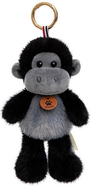Schlüsselanhänger Binchi Fitness, Mini Katze Löwe Krokodil Esel, Kinder, black - Bild 1