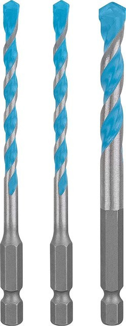 Bosch Expert HEX-9 MultiConstruction Bohrer-Set 3-teilig mit Carbide-Spitze für Beton, Kunststoff, Stahl, Weichholz und Fliesen, Durchmesser: 5 mm, 6 mm, 8 mm, Länge: 100 mm - Bild 2